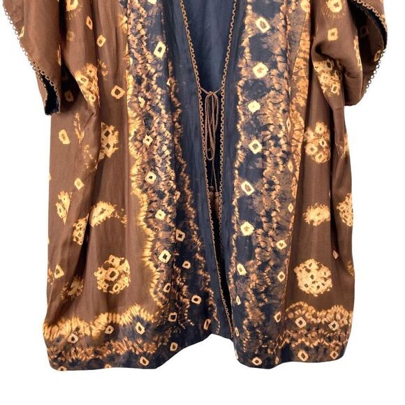 Soft Surroundings Radiant Splendor Topper Kimono duster Size‎ LP Petite boho - Picture 5 of 7